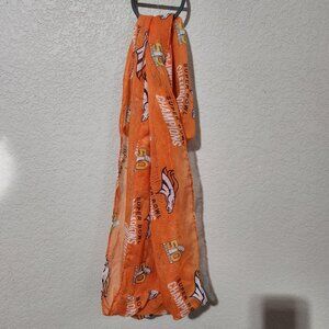 Denver Broncos Super Bowl 50 Champions Infinity Scarf NFL Licensed Orange